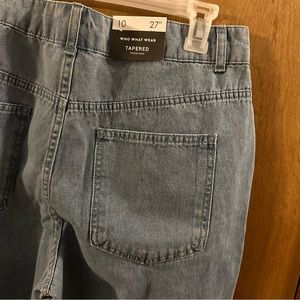 NWT who-what-wear tapered jean